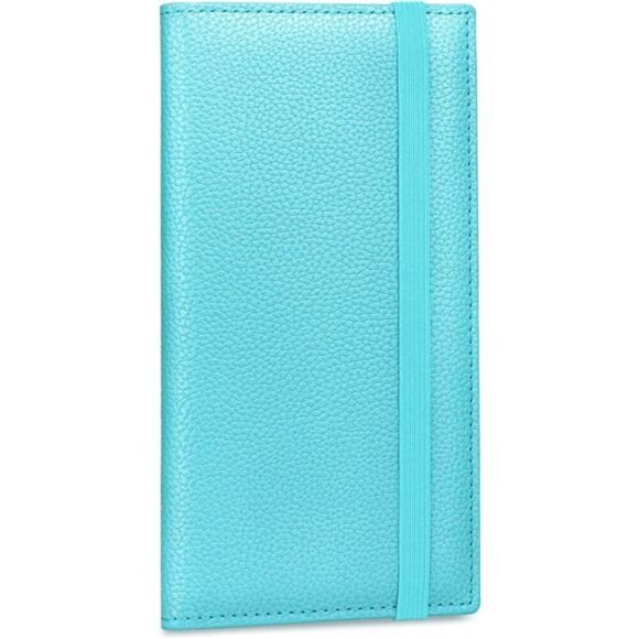 Checkbook Cover for Personal Checkbook Pale Turquoise - Picture 1 of 4